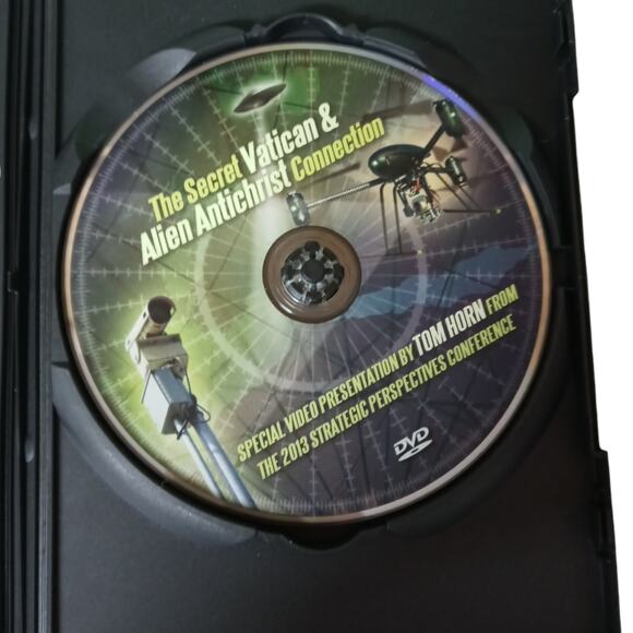 Secret Vatican Alien Antichrist Connection DVD Petrus Romanus Lucifer Tom Horn - Picture 5 of 7